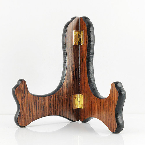 实木托盘木雕展示架慈缘正堂中式