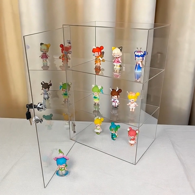 玩偶模型收纳盒手办展示架