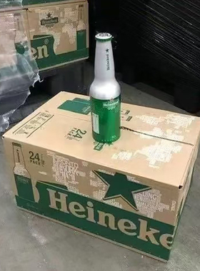喜力铝瓶啤酒330ml24瓶荷兰进口paco英文版Heineken帕克精酿黄啤