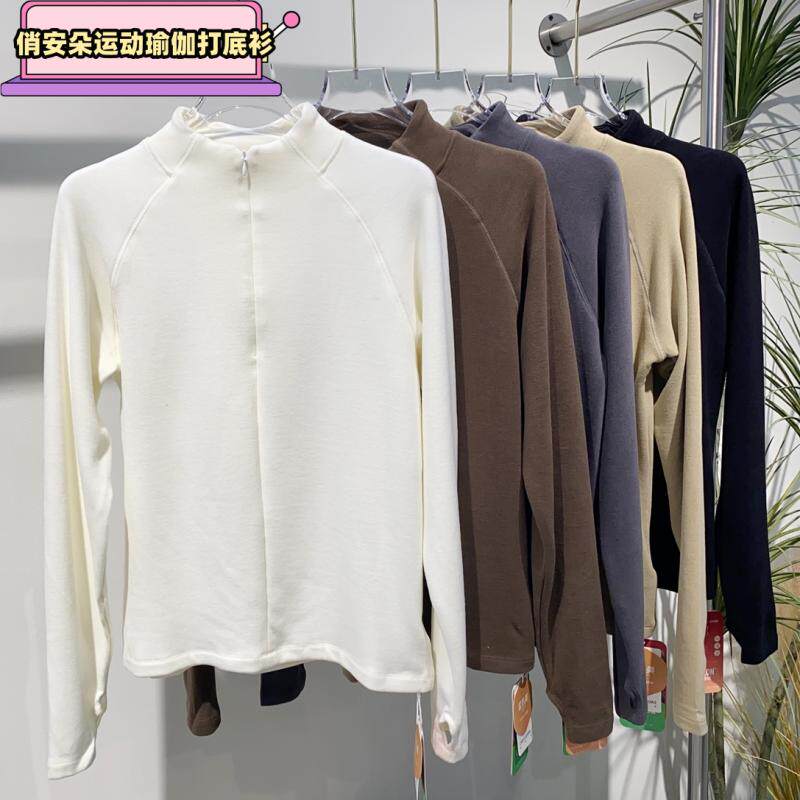 修身显瘦女式瑜伽跑步拉链德绒