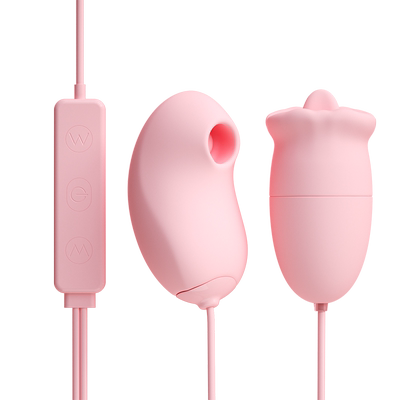 小跳蛋怪兽女性吮吸自慰器女高潮插入式情趣用品成人房趣合欢玩具