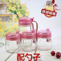 厨房调料品盒套装全套油盐酱醋组合装玻璃小瓶佐料收纳调味家用罐