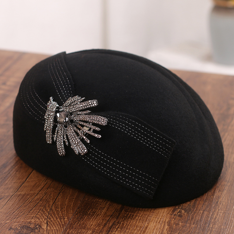 帽子遐恋女复古英伦风