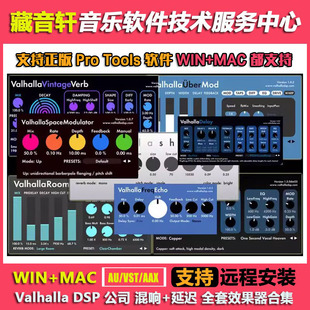 Valhalla DSP 2025版 FutureVerb room plate混响10套合集WIN+MAC