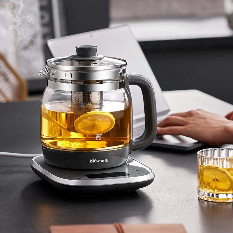 官网品牌小熊养生壶YSH-E15J5家用电热水壶1.5L升煮茶壶保温花茶