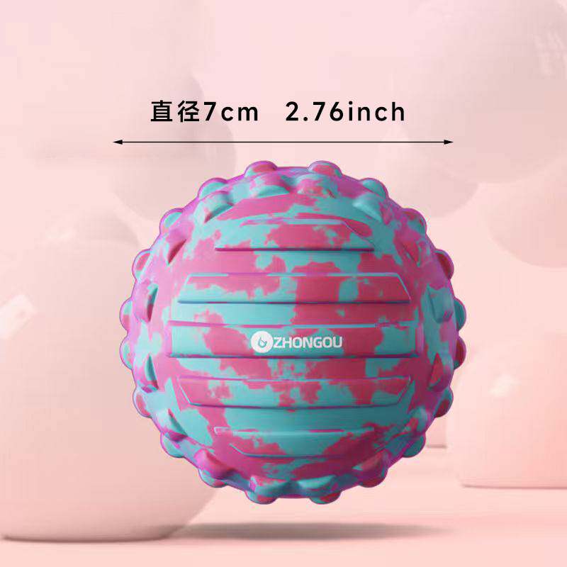官方筋膜球手持实心按摩球按摩肩颈花生球小球放松肌肉腿部按摩器