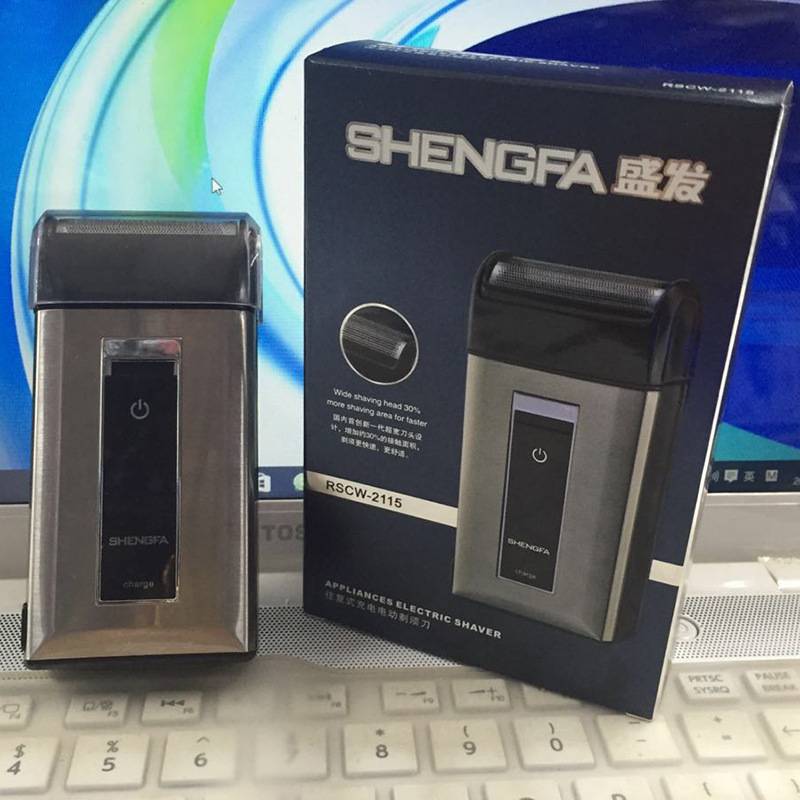 官方正品盛发RSCW2115剃须刀 往复式方形电动剃须刀刮胡刀充电刮