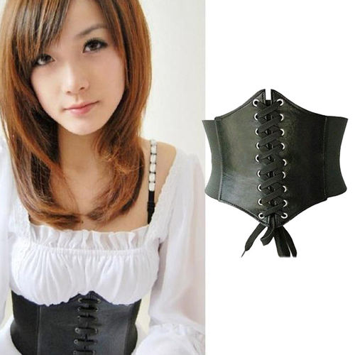 lolita外搭超宽胖mm配裙子腰封