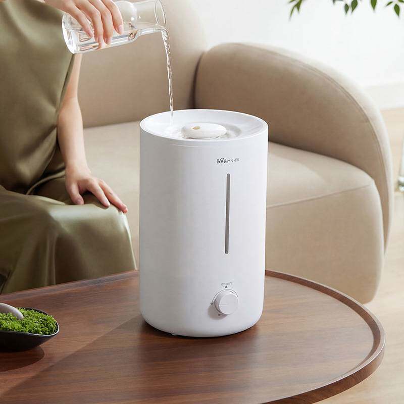 官方小熊加湿器JSQ-Z50G2卧室家用静音孕妇婴儿5L大雾量空气净化