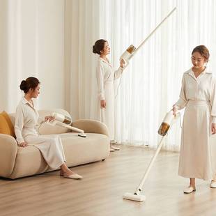 大吸力手持小型强力吸拖一体吸尘机宠物 E06F1 正品 小熊吸尘器XCQ