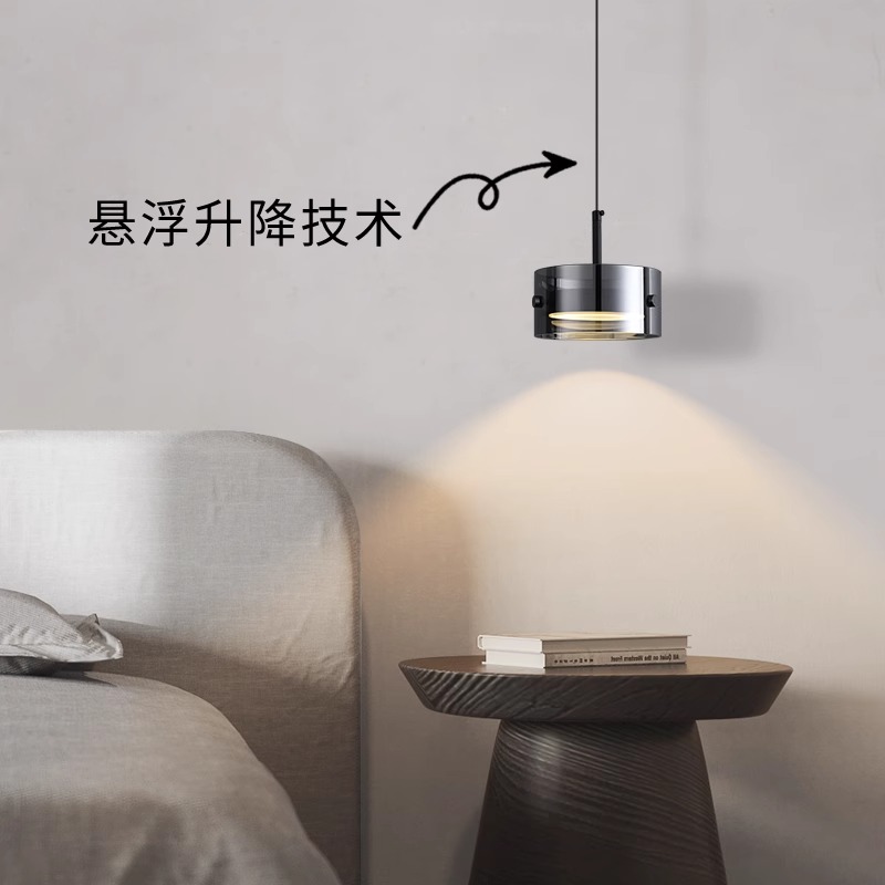 意式极简卧室床头小吊灯2025新款
