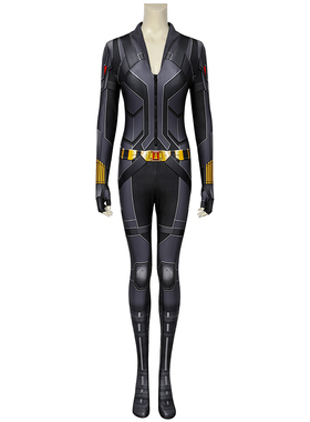 现货漫威黑寡妇2020cos娜塔莎黑色战服cosplay紧身衣J19047BA-1