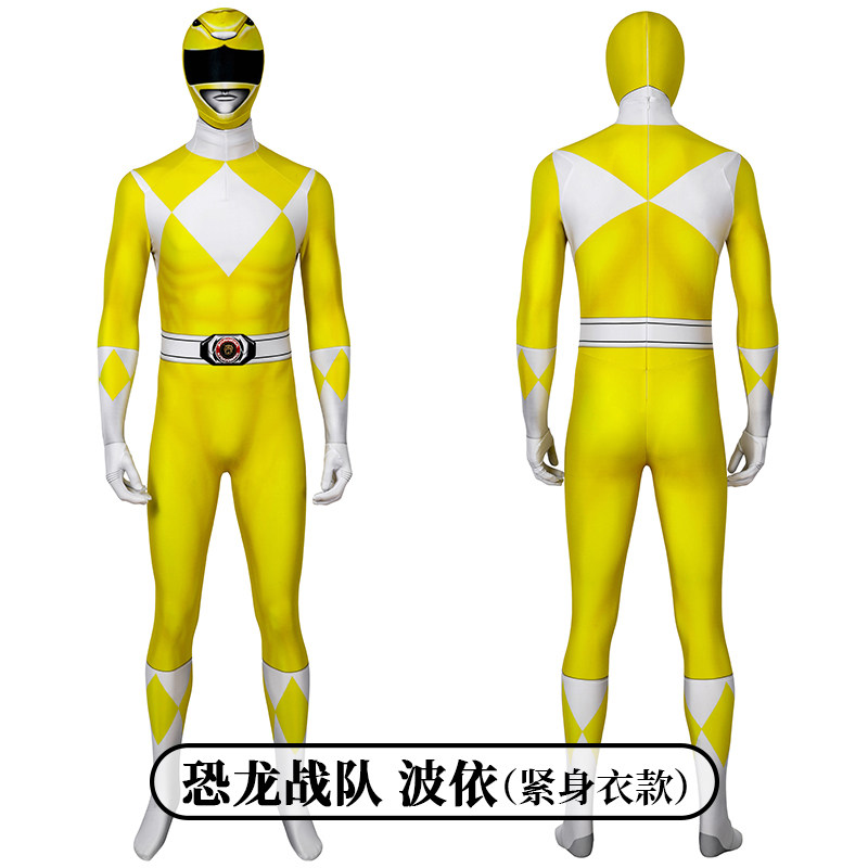 现货时觉恐龙战队cos服 Boy军刀虎连者波依cosplay紧身衣J19072CA