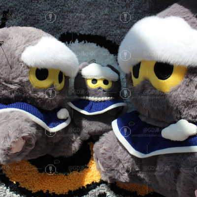 权志龙的猫ZOA联名创意玩偶可爱云朵猫咪摆件生日礼物毛绒挂件