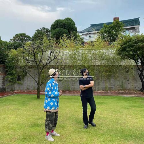 gd权志龙同款高街休闲长裤工装裤