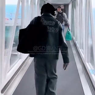 gd权志龙同款老钱风垂坠感拖地西装立体剪裁宽松阔腿休闲长裤男士