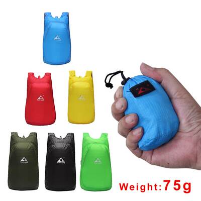 20L Lightweight Packable Backpack Foldable Outdoor Camping