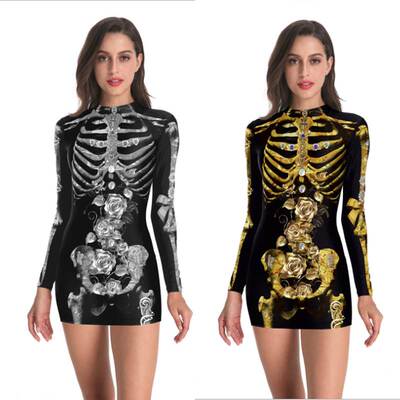 Halloween Sexy Tight Dress Hot Cosplay Zombie Nurse Uniform