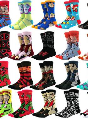 Hot selling high quality anime socks men women funny socks