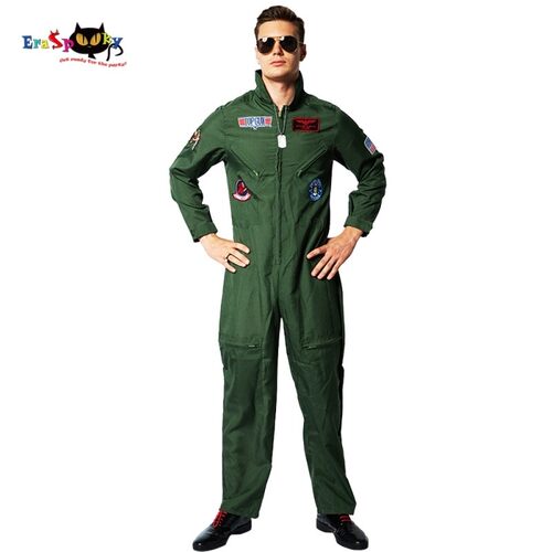 Top Gun Movie Cosplay American Halloween Costumes For Men