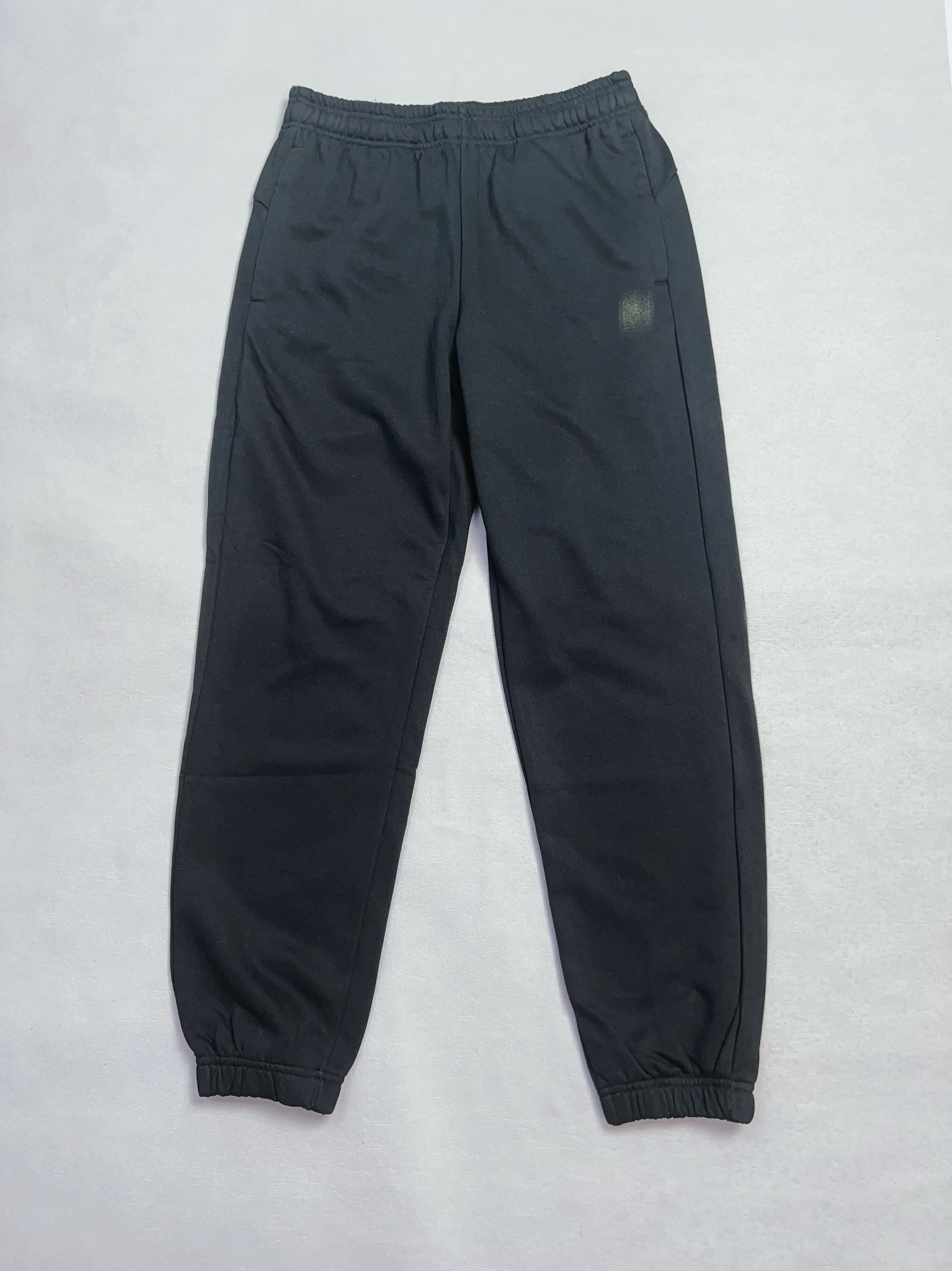 春秋款男士休闲刺绣毛圈棉卫裤经典百搭松紧腰抽绳束脚卫裤运动裤