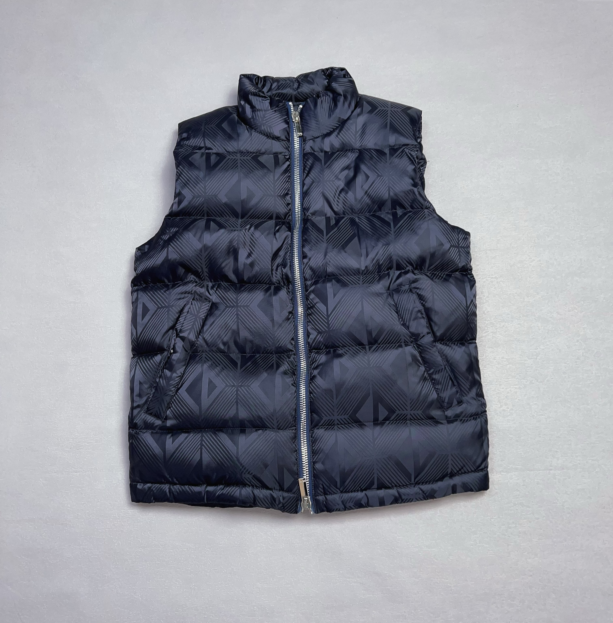 经典款白鹅绒立领马甲男士休闲简约保暖纯色百搭羽绒马甲背心外套