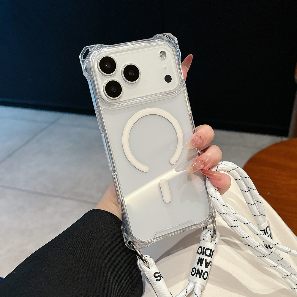 斜跨四角开孔适用苹果17promax