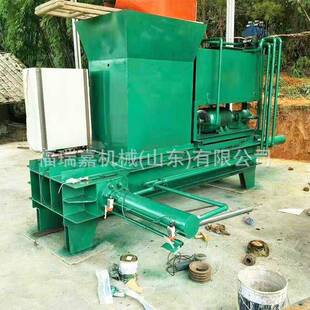 粉末树叶压块打包机玉米芯玉米棒打碎打包机青储发酵打包套袋机