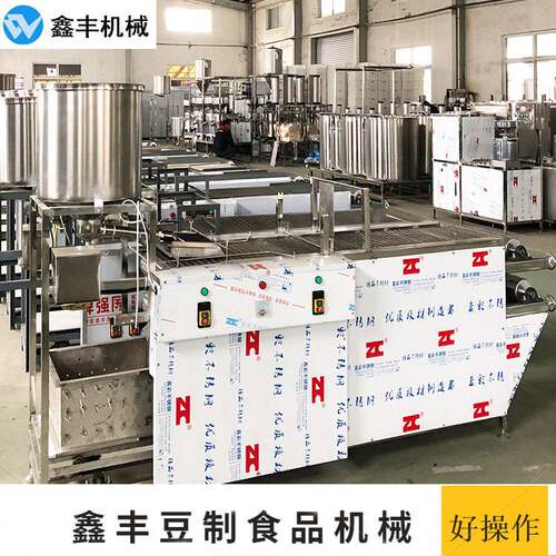 智能豆腐皮生产线 鑫丰豆腐皮机厂家 现场培训技术上门安装