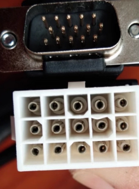 德普信DSL200-F1-OR4.伺服编码器线缆用于80法兰 750W及以下