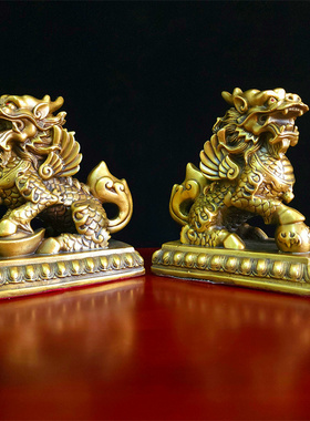 黄铜貔貅家居摆件经商门店办公室