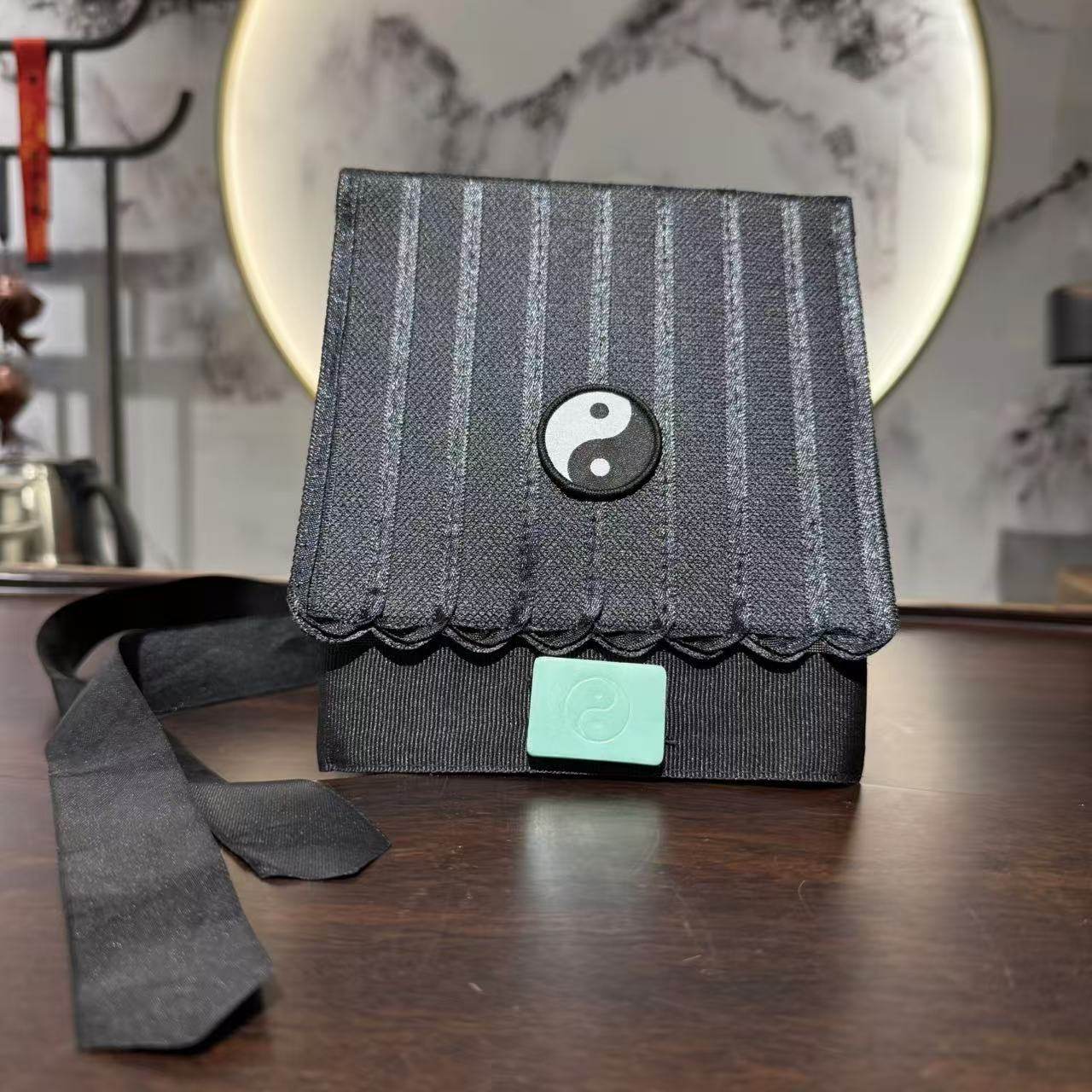 纯阳巾带飘带道帽道士帽子吕洞宾帽子逍遥巾拍戏表演八卦帽九梁巾