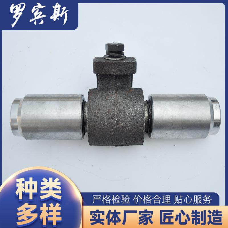 管螺旋中吊轴厂家供应165吊架219吊耳25钢平挂轴承绞龙配件