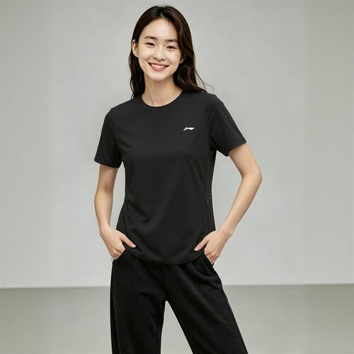 李宁女子防晒冰感短袖T恤衫