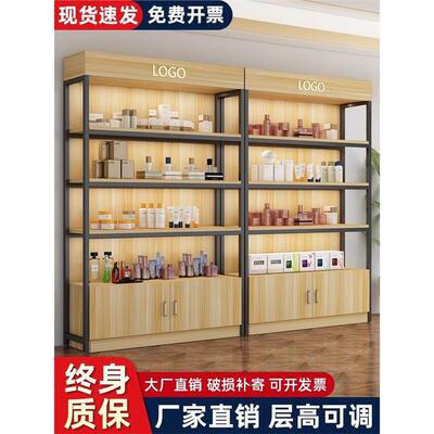 展示柜货架样品产品陈列柜多层置物架可调节超市便利店商用货柜子