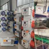 工业电动暖风机畜牧养殖蔬菜大棚热风炉厂房烘干加暖风器设备