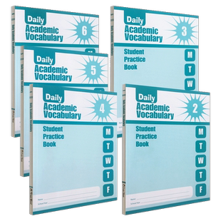 Evan-Moor Daily Academic Vocabulary Grade 2 SE 每日练习系列 专业词汇 二年级 无答案作业本 美国加州教辅 evanmoor