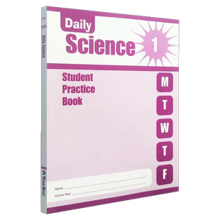 Evan-Moor Daily Science Grade 1-6 SE 每日练习系列 科学 无答案作业本 美国加州教辅 evanmoor