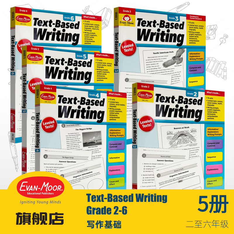 原版进口英语写作提升练习册