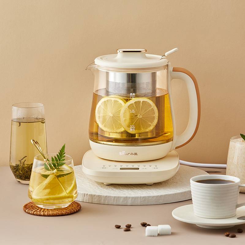 官方正品小熊养生壶YSH-D15D8大滤网煮茶器煮茶壶家用多功能316L