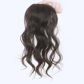 假发片女头顶补发增发量蓬松卷发垫发根高颅顶隐形无痕接长垫发片