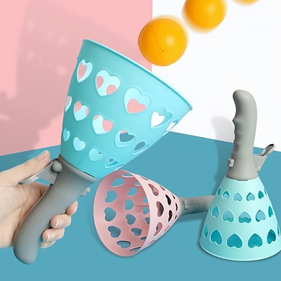 亲子互动弹射对接球抛接球双人