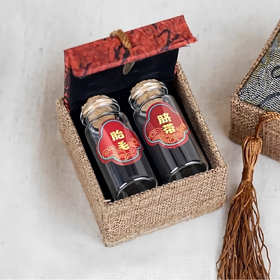 婴儿胎毛收藏盒肚脐保存盒