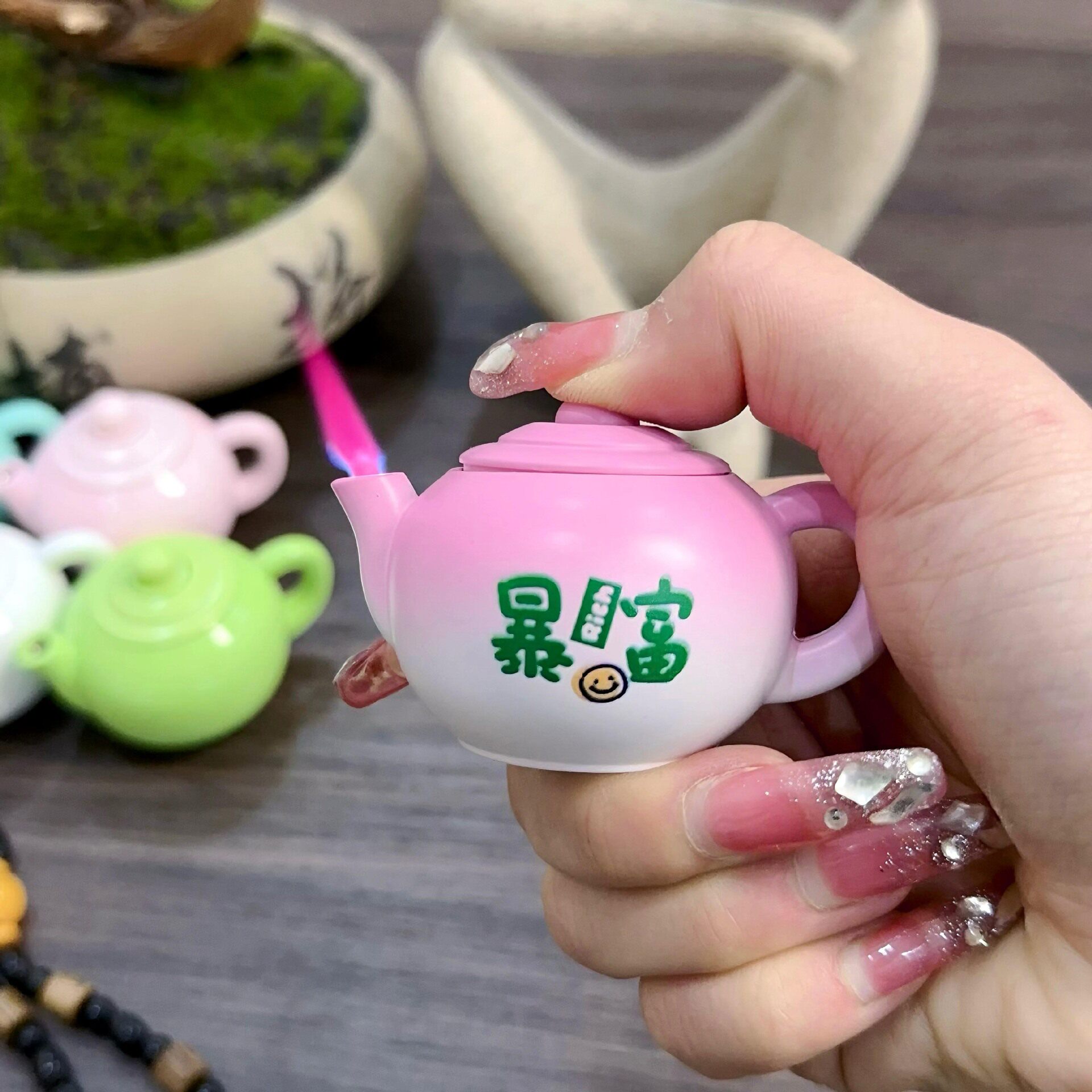 网红把把壶稀奇古怪防风打火机否