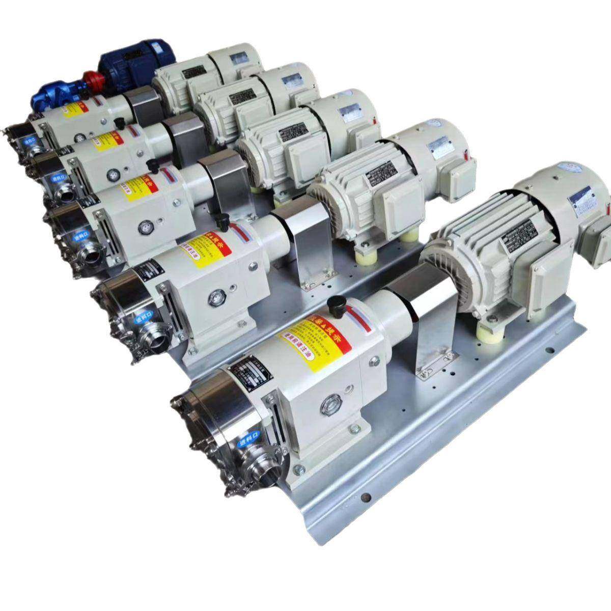 厂家供应TLB2/0.6不锈钢凸轮转子泵无级变速输送泵高粘度转子泵