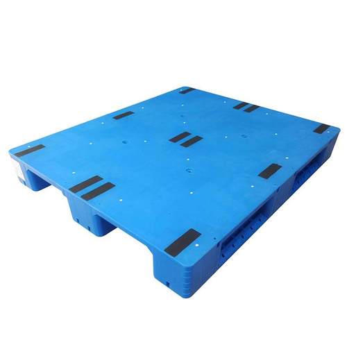 1210C塑料托盘厂家生产四面进叉仓储物流栈板钢管型川字平板托盘