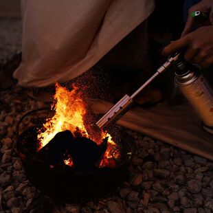 户外露营烧烤高山罐大功率气罐加长喷枪喷火枪点火器猛火枪多用途