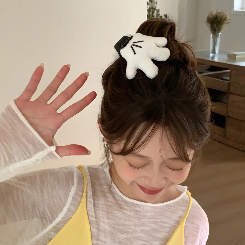 可爱搞怪米奇手掌抓夹立体