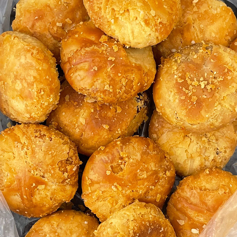 约80枚黄山烧饼梅干菜扣肉烧饼干
