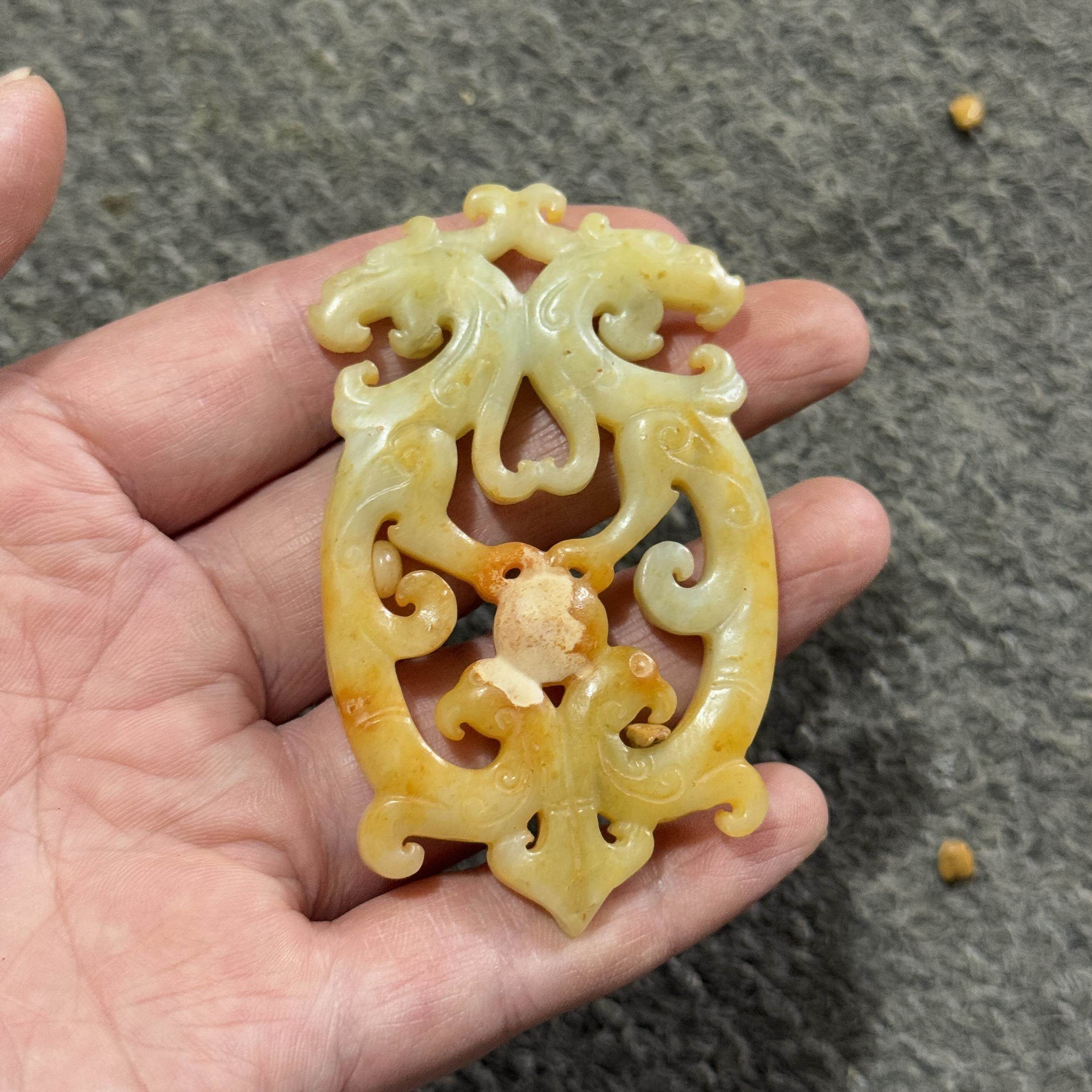 古做旧高古玉古玩玉器明汉代古董